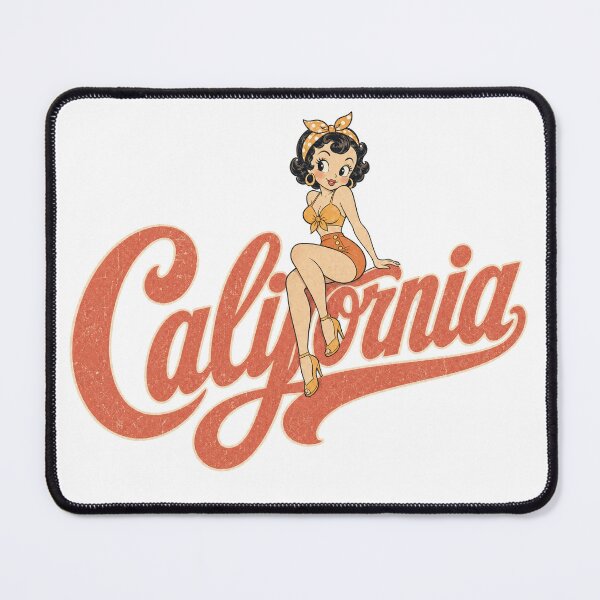 Item preview, Retro California Pinup Girl designed and sold by castillomiami.
