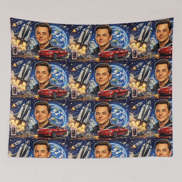 Item preview, Elon Musk  June 28, 1971  Founder, CEO, and chief engineer of SpaceX Tesla designed and sold by The Art Queen Of Michigan .