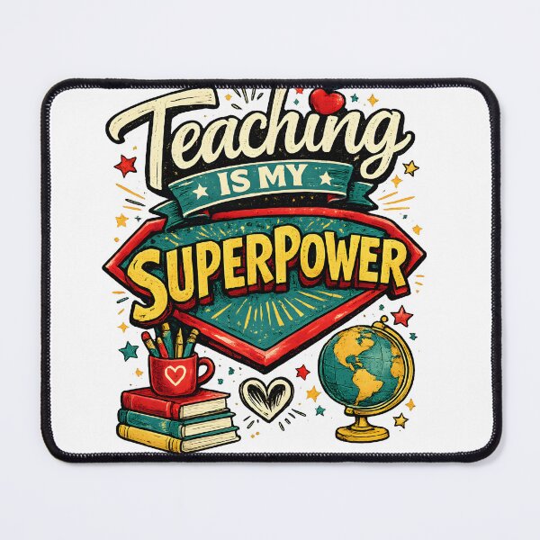 Item preview, Teaching Is My Superpower Retro Teacher Appreciation Vintage School designed and sold by suthee navakul.