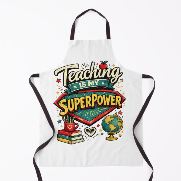 Item preview, Teaching Is My Superpower Retro Teacher Appreciation Vintage School designed and sold by suthee navakul.