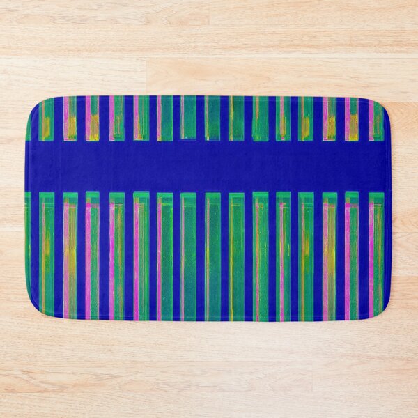 Item preview, Neon Bar Stripe Grid designed and sold by bubblegoth.
