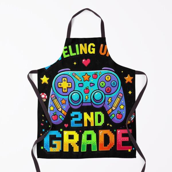 Item preview, Leveling Up to 2nd Grade Back to School Video Game Conroller designed and sold by kotastiart.