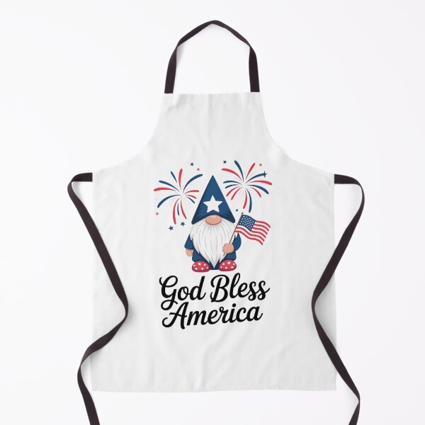 Item preview, Patriotic Gnome God Bless America  designed and sold by sailorjessiArt.