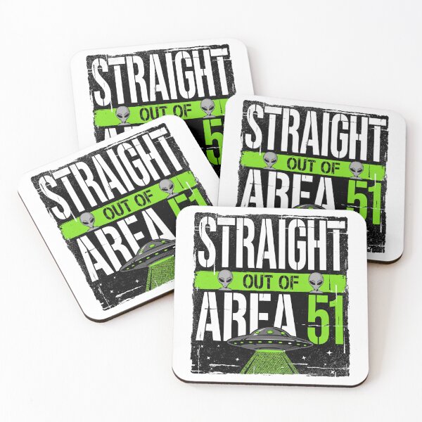 Item preview, Straight Out Of Area 51 — UFO Alien Grunge World Space Day T-Shirt v1 designed and sold by DarylWelsh2024.