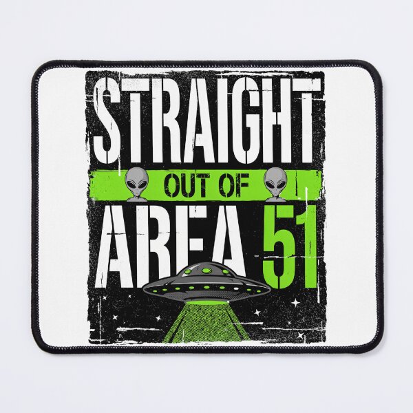Item preview, Straight Out Of Area 51 — UFO Alien Grunge World Space Day T-Shirt v1 designed and sold by DarylWelsh2024.