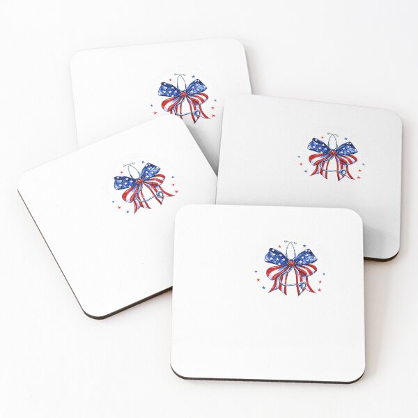 Item preview, 2 Side Emergency Department 4th of July ER Nurse US Flag Bow T-Shirt designed and sold by ljat14.