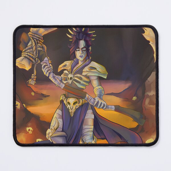 Item preview, Bone Scythe Undead Warrior Dark Fantasy Art designed and sold by MythosAndMirth.