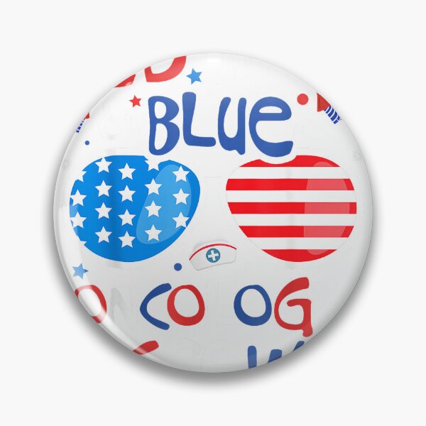 Item preview, 4th of July Red White Blue Oncology Crew Patriotic Nurse T-Shirt designed and sold by Juvestore24.