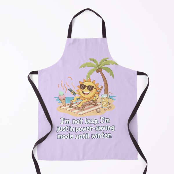 Item preview, Summer Heatwave Comic Sun Power Saving Mode designed and sold by Exquisite Design Studio „Paculówka”.
