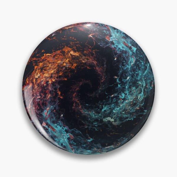 Item preview, Adversarial | Fire & Ice Vortex | Abstract Energy Conflict Graphic T-Shirt designed and sold by Vvmd.