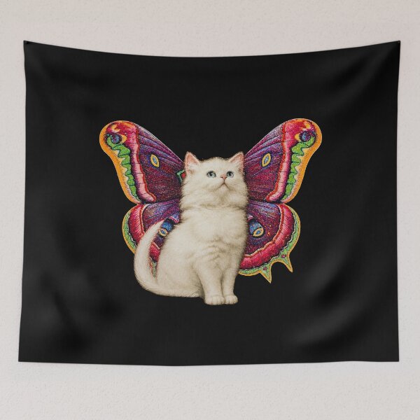 Item preview, Cat Butterfly Super Shimmer designed and sold by DeeOumashu.