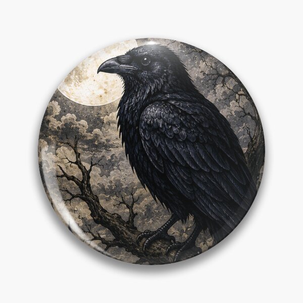 Item preview, The Raven's Watch designed and sold by The Enchanted Treasury.