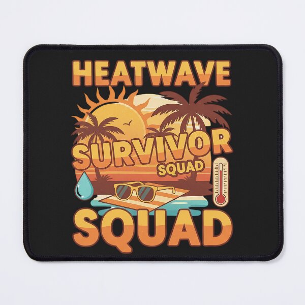 Item preview, Vintage Palm Trees Silhouette Heatwave Survivor Squad designed and sold by Exquisite Design Studio „Paculówka”.
