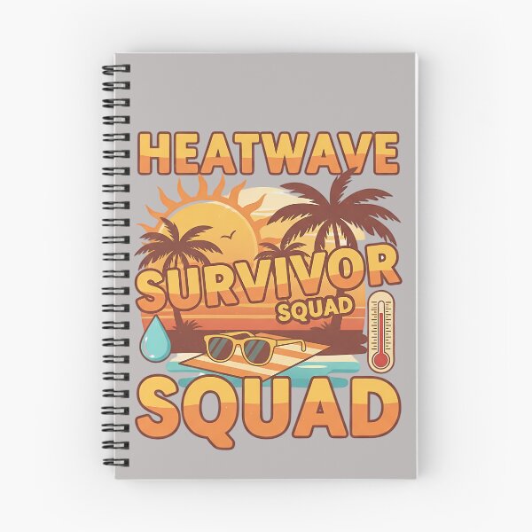 Item preview, Vintage Palm Trees Silhouette Heatwave Survivor Squad designed and sold by Exquisite Design Studio „Paculówka”.