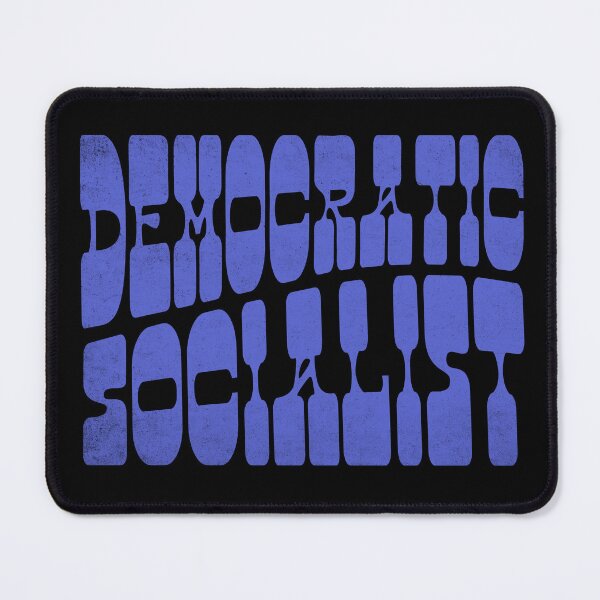 Item preview, Democratic Socialist Trendy Typography - Vote Blue designed and sold by LaVacheDesign.
