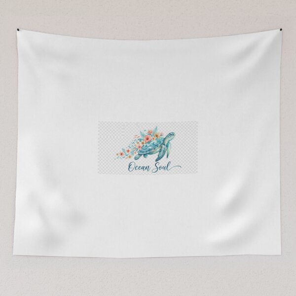 Item preview, Ocean Soul" Watercolor Turtle designed and sold by Bossygraphicske.
