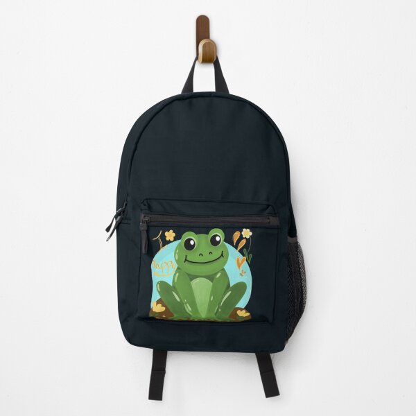 Item preview, Cute Green Frog Cartoon designed and sold by LifeTU.