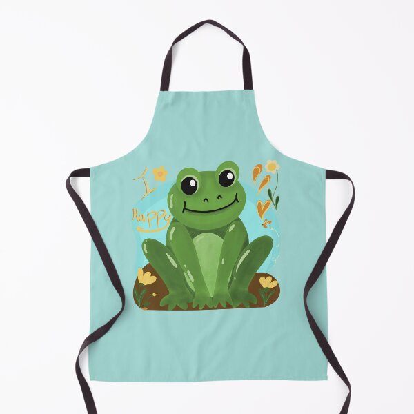 Item preview, Cute Green Frog Cartoon designed and sold by LifeTU.