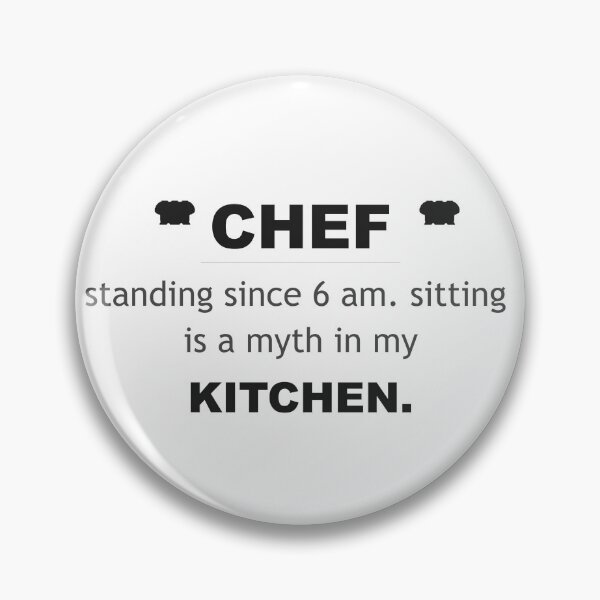 Item preview, WhumbleCo Funny Chef Gift | Standing since 6 AM designed and sold by WhumbleCo.