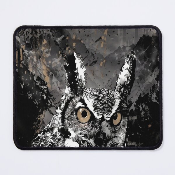 Item preview, Endangered Owls: Night Forest Guardian Graphic T-Shirt designed and sold by jindezign.