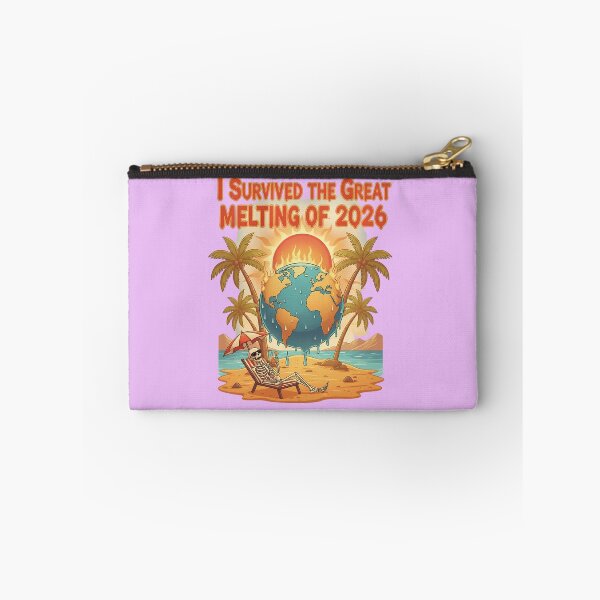 Item preview, I Survived The Great Melting Of 2026 Skeleton Beach Sunset designed and sold by Exquisite Design Studio „Paculówka”.