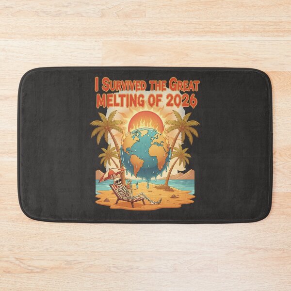 Item preview, I Survived The Great Melting Of 2026 Skeleton Beach Sunset designed and sold by Exquisite Design Studio „Paculówka”.