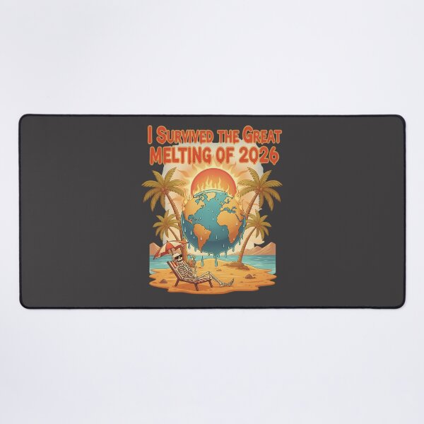 Item preview, I Survived The Great Melting Of 2026 Skeleton Beach Sunset designed and sold by Exquisite Design Studio „Paculówka”.