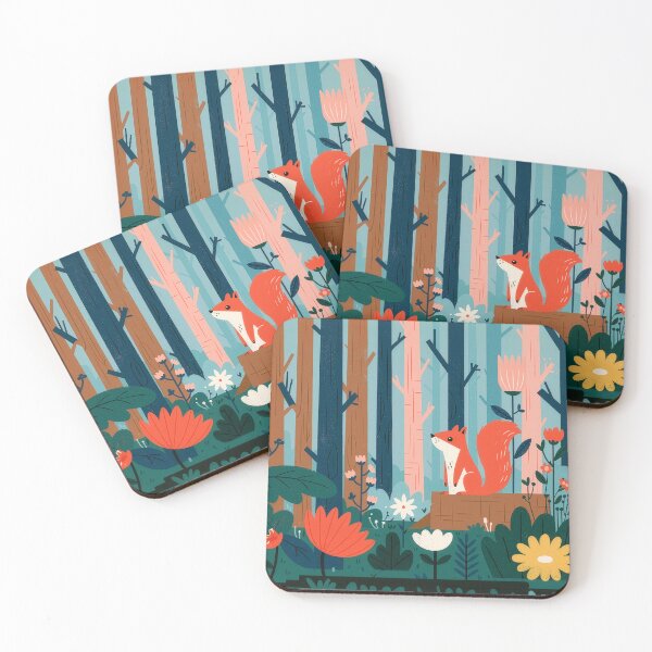 Item preview, Squirrel in the Painted Forest designed and sold by Dusk Atelier.