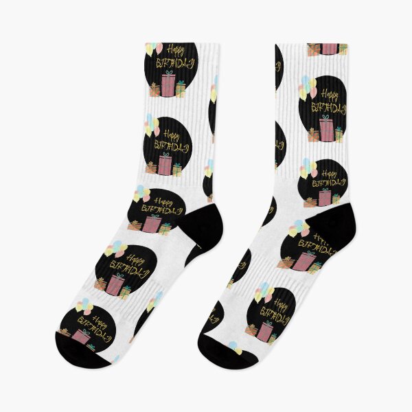 Item preview, Minimal Happy Birthday Typography Design designed and sold by Swati's Digital Den.