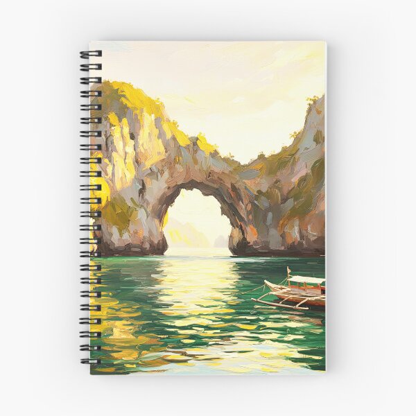 Item preview, Palawan Golden Cove Limestone Arch Oil Painting Art designed and sold by Francis & May.