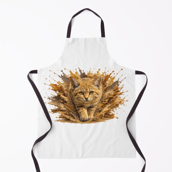 Item preview, Sand Cat | Splash Paint | Desert Cat Illustration | Nature Lover Gift designed and sold by Boldd.