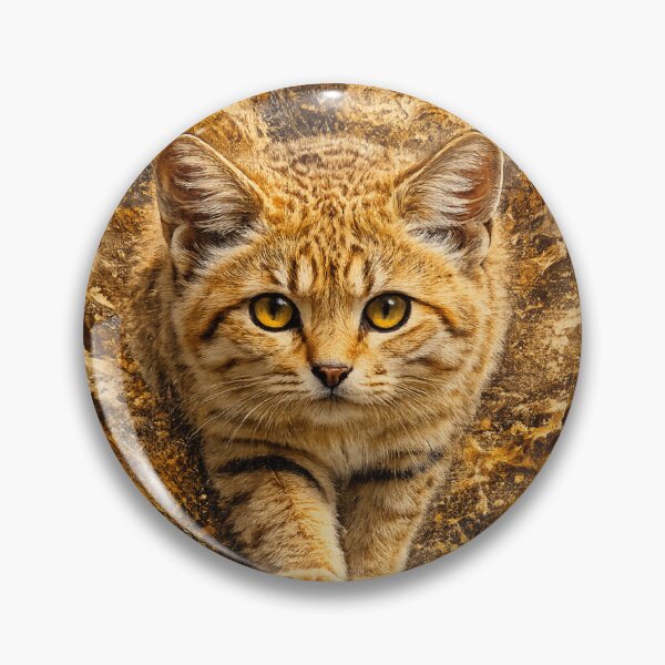 Item preview, Sand Cat | Splash Paint | Desert Cat Illustration | Nature Lover Gift designed and sold by Boldd.