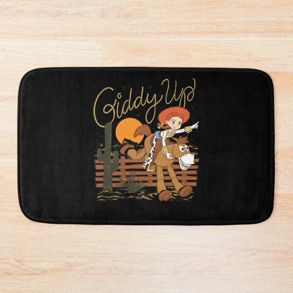 Item preview, Giddys Up Cowgirl Riding Horse Desert Scene designed and sold by UNFKWTBL.