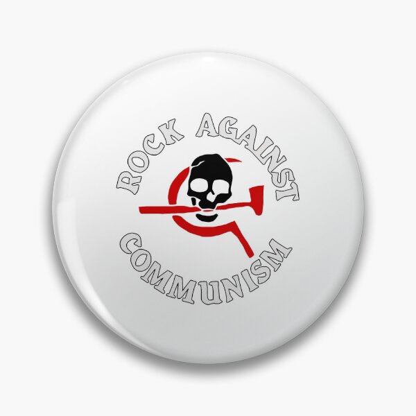 Item preview, Rock Against Communisms Skull Hammers Sickle designed and sold by oriMarchive.