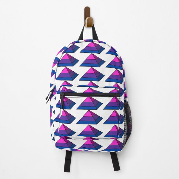Item preview, Pyramid Pride Flag Bisexual designed and sold by HarveyHandcraftsandDesigns.