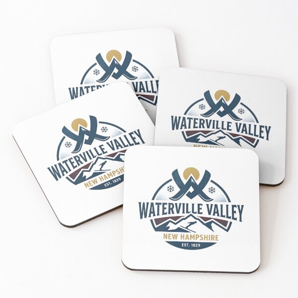 Item preview, Vintage Waterville Valley New Hampshire Retro Mountain Crest designed and sold by Zayn Studio.