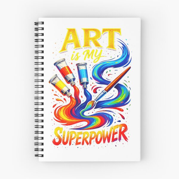 Item preview, Art is My Superpower - Funny Art Teacher Design T-Shirt designed and sold by Badriiiii.