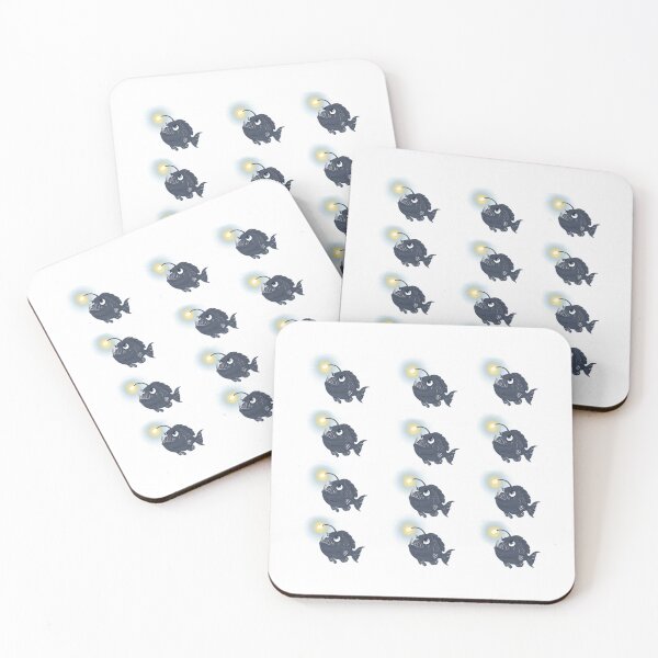 Item preview, Brave Little Anglerfish Seamless Pattern designed and sold by opefultinen.