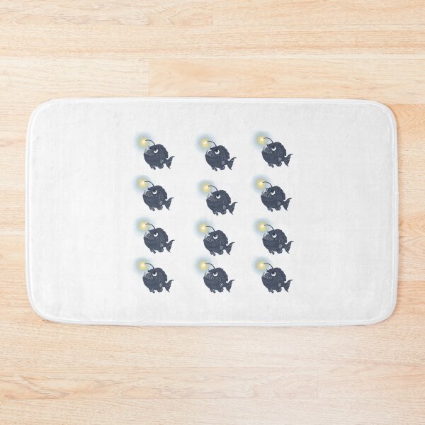 Item preview, Brave Little Anglerfish Seamless Pattern designed and sold by opefultinen.