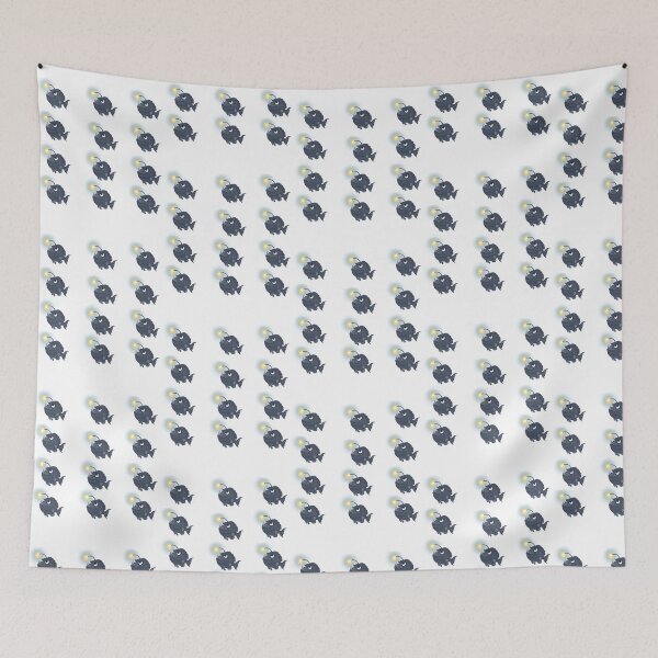 Item preview, Brave Little Anglerfish Seamless Pattern designed and sold by opefultinen.