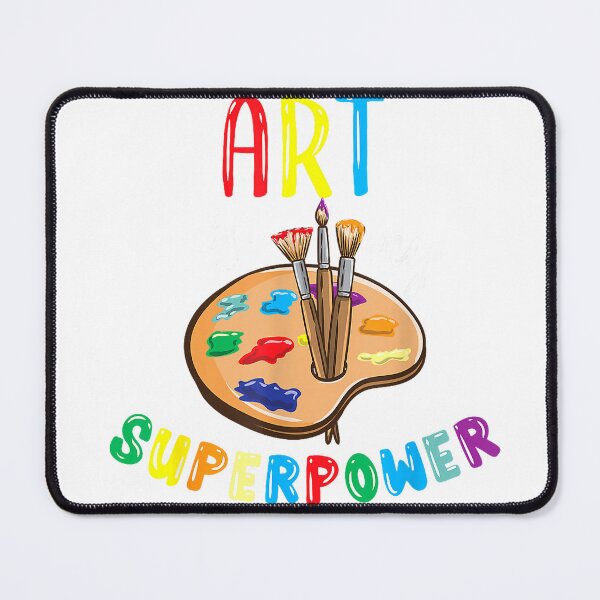 Item preview, Art is My Superpower Art Teacher T-Shirt designed and sold by kevincuellar.