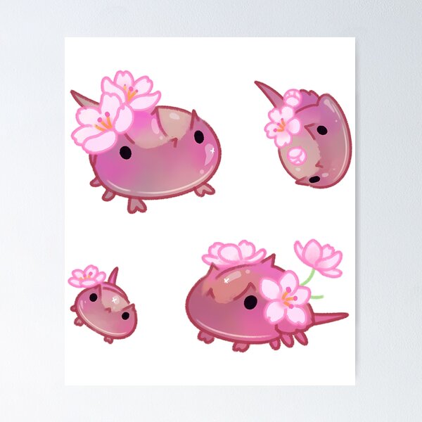 Item preview, Cherry Blossom Horseshoe Crab designed and sold by opefultinen.