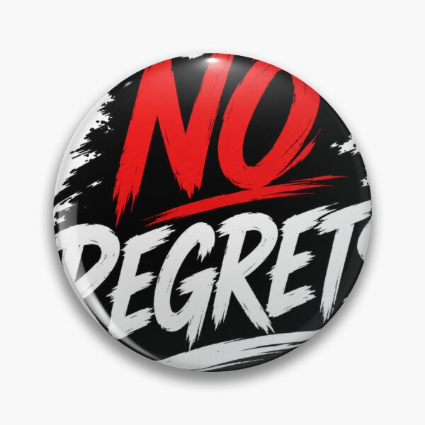 Item preview, No Regrets designed and sold by MR4me.