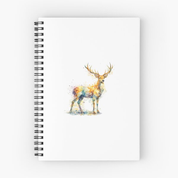 Item preview, Geometric Watercolor Deer designed and sold by ZippyVibes81.