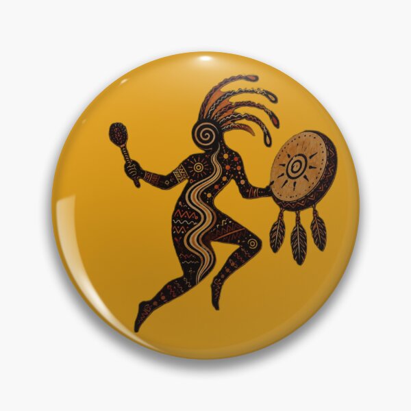 Item preview, Sacred Drum and Rattle Dancer designed and sold by Wiredart.