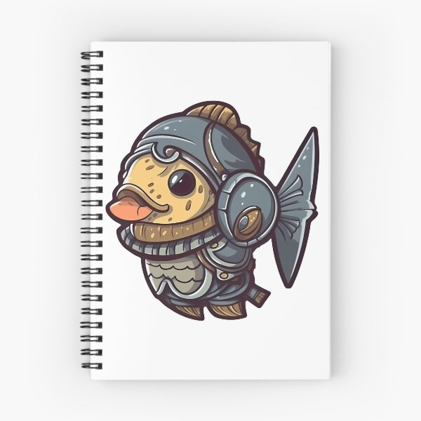 Item preview, Dnd Inspired Fish In Armor designed and sold by opefultinen.