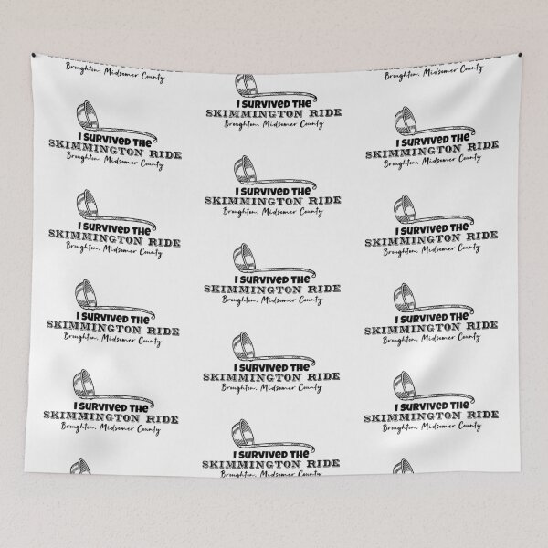 Item preview, The Skimmington Ride (on White) designed and sold by PawsitiveMum3.