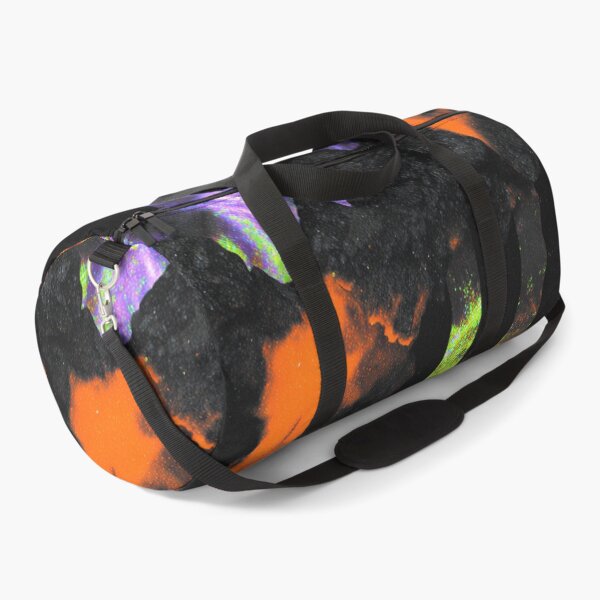 Item preview, Neon Galaxy Behind Black Stripes designed and sold by bubblegoth.