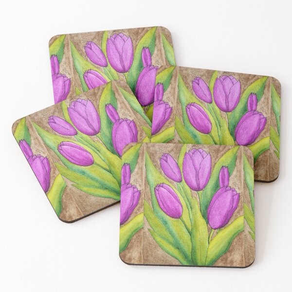 Item preview, Soft Purple Tulips  designed and sold by Paintedhues.