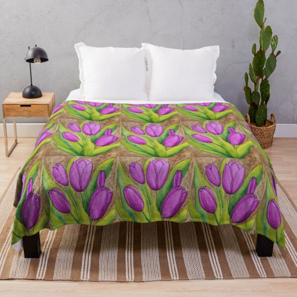 Item preview, Soft Purple Tulips  designed and sold by Paintedhues.